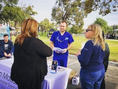 Dr. Banner Providing Dental Screenings at Our Annual Eat & Be Well Event