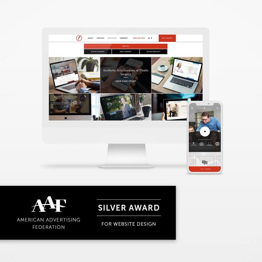 American Advertising Federation - Silver Award for Website Design